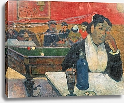 Постер Гоген Поль (Paul Gauguin) Cafe at Arles, 1888
