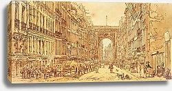 Постер Гиртин Томас The Faubourg and the Porte Saint-Denis, 1801