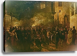 Постер Курбе Гюстав (Gustave Courbet) The Fire