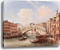 Постер Venice, the Rialto Bridge