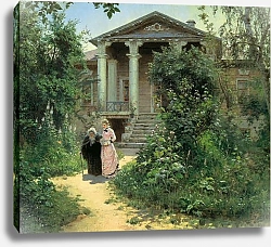 Постер Поленов Василий Бабушкин сад. 1878