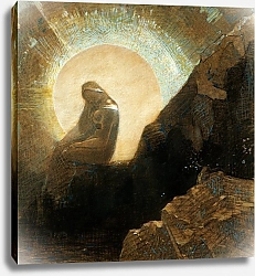 Постер Редон Одилон Меланхолия (1876)