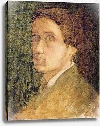 Постер Дега Эдгар (Edgar Degas) Self Portrait, c.1852