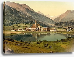 Постер Швейцария. Замок Тарасп