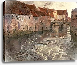Постер Фалоу Фритц The Bridge at Antwerp, 1902