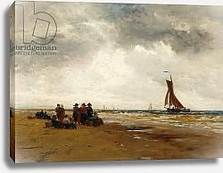 Постер Харди Томас Буш Waiting for the Fishing Boats Return, Holland