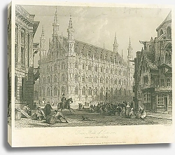Постер Town Hall of Louvain 1