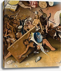 Постер Босх Иероним The Garden of Earthly Delights: Hell, right wing of triptych, c.1500 5