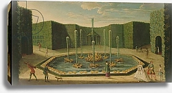 Постер Школа: Французская The Basin of Ceres at Versailles, early eighteenth century