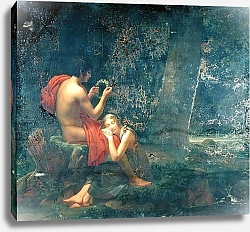 Постер Жерар Франсуа Daphnis and Chloe, 1824-25