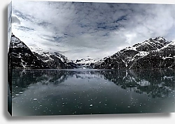 Постер Ледяное озеро в горах