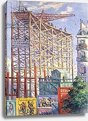 Постер Люс Максимильен Scaffolding and Posters, c.1912