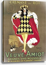 Постер Капиелло Леонетто Poster advertising 'Veuve Amiot' sparkling wine, 1922