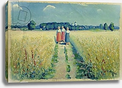 Постер Малевич Казимир Three Women on a Road, 1900