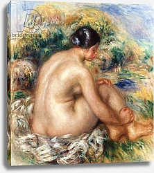 Постер Ренуар Пьер (Pierre-Auguste Renoir) Bather, 1915