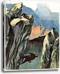 Постер Accident d'alpinisme. Climbing accident.