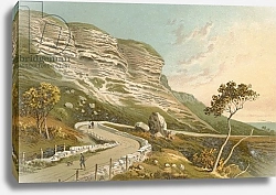 Постер Школа: Английская 19в. The Undercliff Road--Isle of Wight