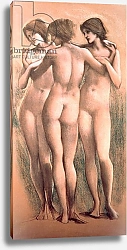 Постер Берне-Джонс Эдвард The Three Graces, c.1885,