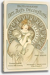 Постер Муха Альфонс Dictionnaire des Arts Décoratifs