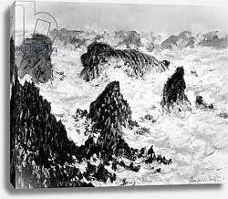 Постер Моне Клод (Claude Monet) The Rocks of Belle-Ile, 1886