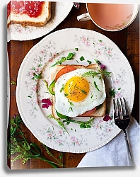 Постер Бутерброд с яйцом