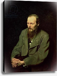 Постер Перов Василий Portrait of Fyodor Dostoyevsky 1872