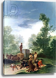 Постер Гойя Франсиско (Francisco de Goya) Attack on a Coach, 1787