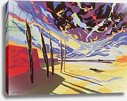 Постер Крау Дерек (совр) Dramatic Sky, La Rocque, Jersey, 1995