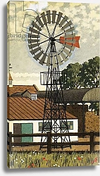 Постер Лампитт Рональд Wind pump