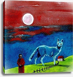 Постер Садбери Джиджи (совр) The Wolf And The Moon, 2004,