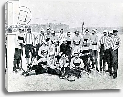 Постер Ice-hockey team in St Petersburg, 1900s