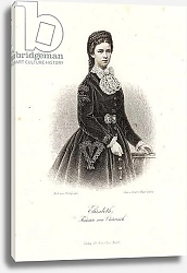 Постер Школа: Немецкая школа (19 в.) Empress Elisabeth of Austria in the 'Allgemeine Moden-Zeitung', Liepzig, 1872