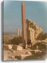 Постер Рудхарт Клод Обелиск Тутмосу в Карнаке