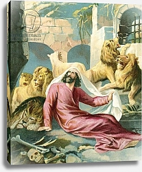 Постер Школа: Немецкая школа (19 в.) Daniel in the lions' den 2 1