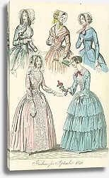 Постер Fashions for September 1846