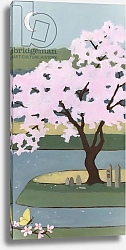 Постер Мур Меган (совр) Cherry Tree, Spring, 2013,