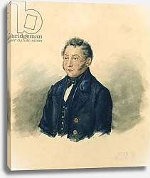 Постер Portrait of Faddey Venediktovich Bulgarin, c.1840