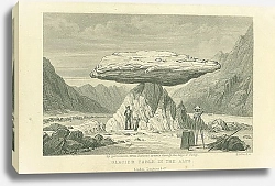 Постер Glacier Table in the Alps 1