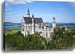 Постер Замок Нойшванштайн в Германии
