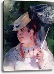 Постер Ренуар Пьер (Pierre-Auguste Renoir) Portrait of Lise, 1867 2