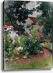 Постер Рену Жюль The Studio at Romeny, house and garden