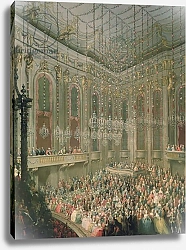 Постер Мейтенс Мартин Concert in the Redoutensaal on the occasion of the wedding 1760