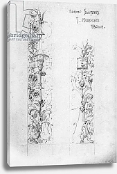 Постер Макинтош Чарльз Carved Pilasters, S. Miracoli, Venice, 1891