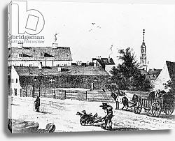 Постер Школа: Немецкая Lodging at the Rosenthaler gate
