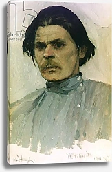 Постер Нестеров Михаил Portrait of Maxim Gorky, 1901