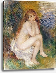 Постер Ренуар Пьер (Pierre-Auguste Renoir) The Naiad, 1876