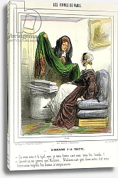 Постер Джениоле Альфред The Cloth Seller, plate 5 from 'Les Femmes de Paris', 1841-42