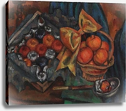 Постер Гертлер Марк Still Life with Pomegranates and Fruit, 1930