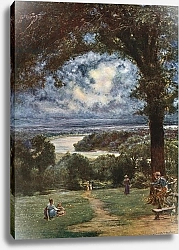 Постер Уокер Франсис The Thames at Richmond from the Terrace