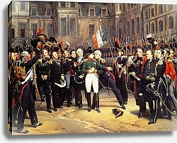 Постер Верне Эмиль Les Adieux de Fontainebleau, 20th April 1814
